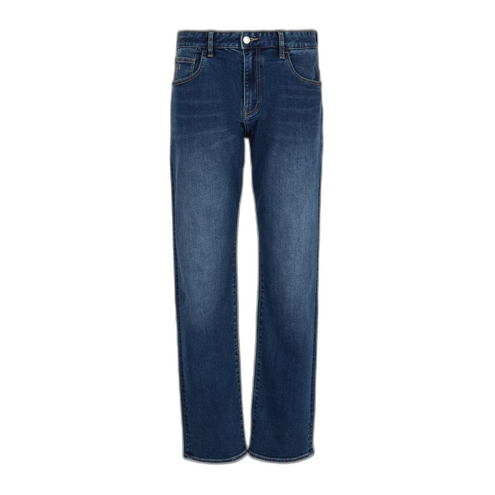 Armani Exchange Blue Cotton Skinny Men's Jeans