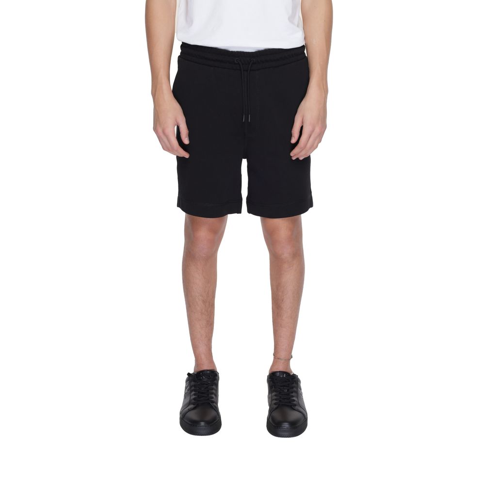 Hugo Boss Black Cotton Men's Short
