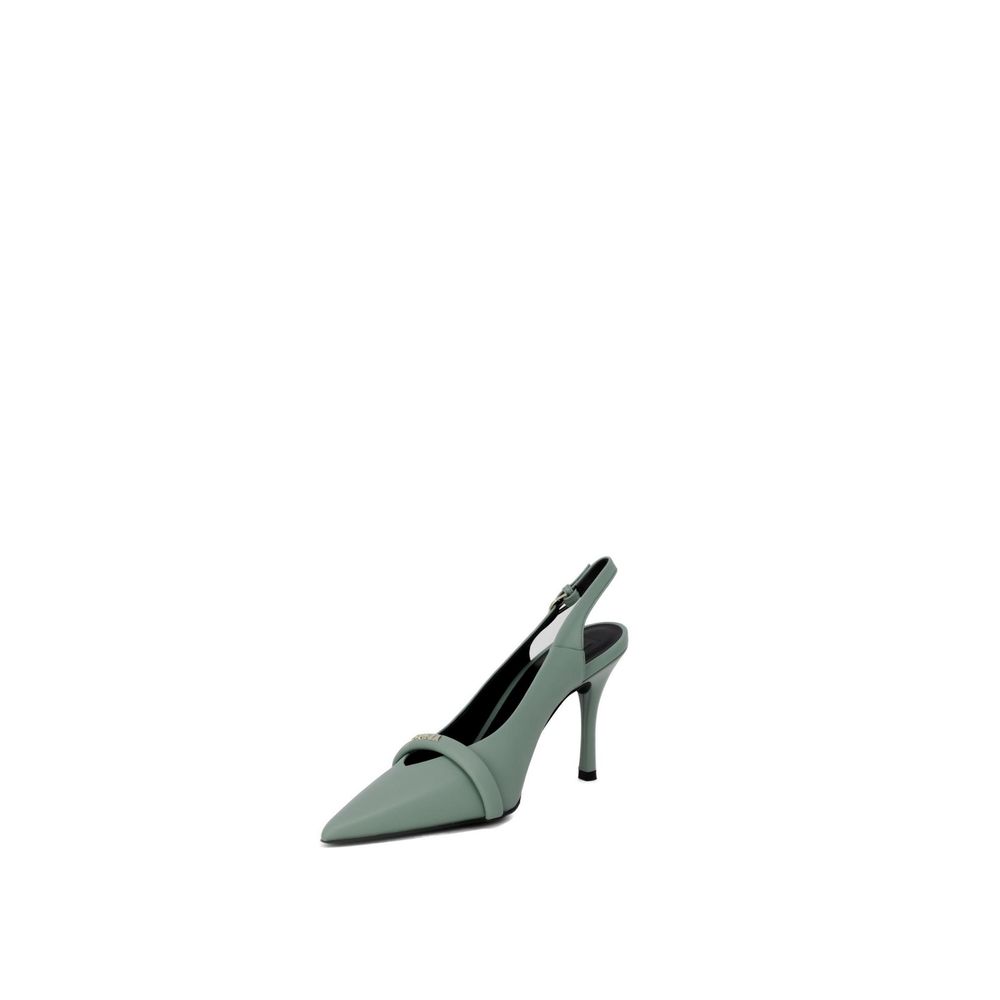 Furla Green Leather Women's Sandal