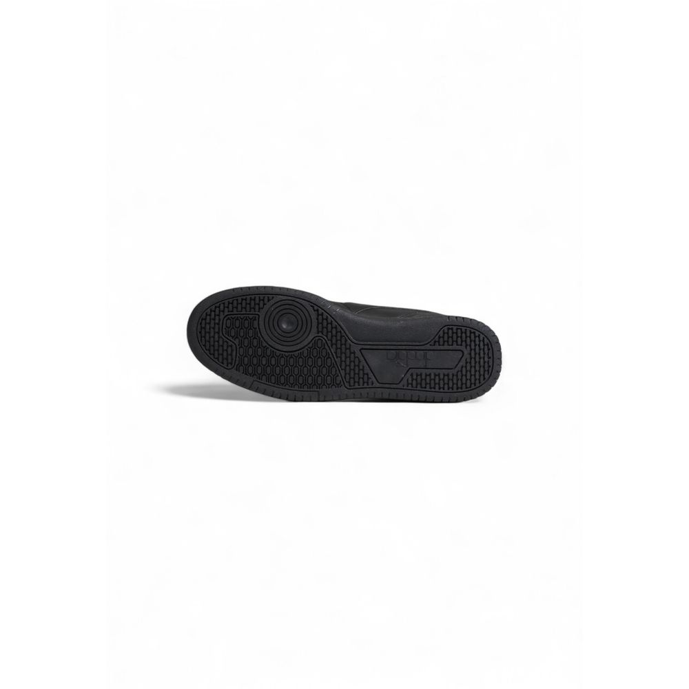 Diadora Black Artificial Leather Men's Sneaker
