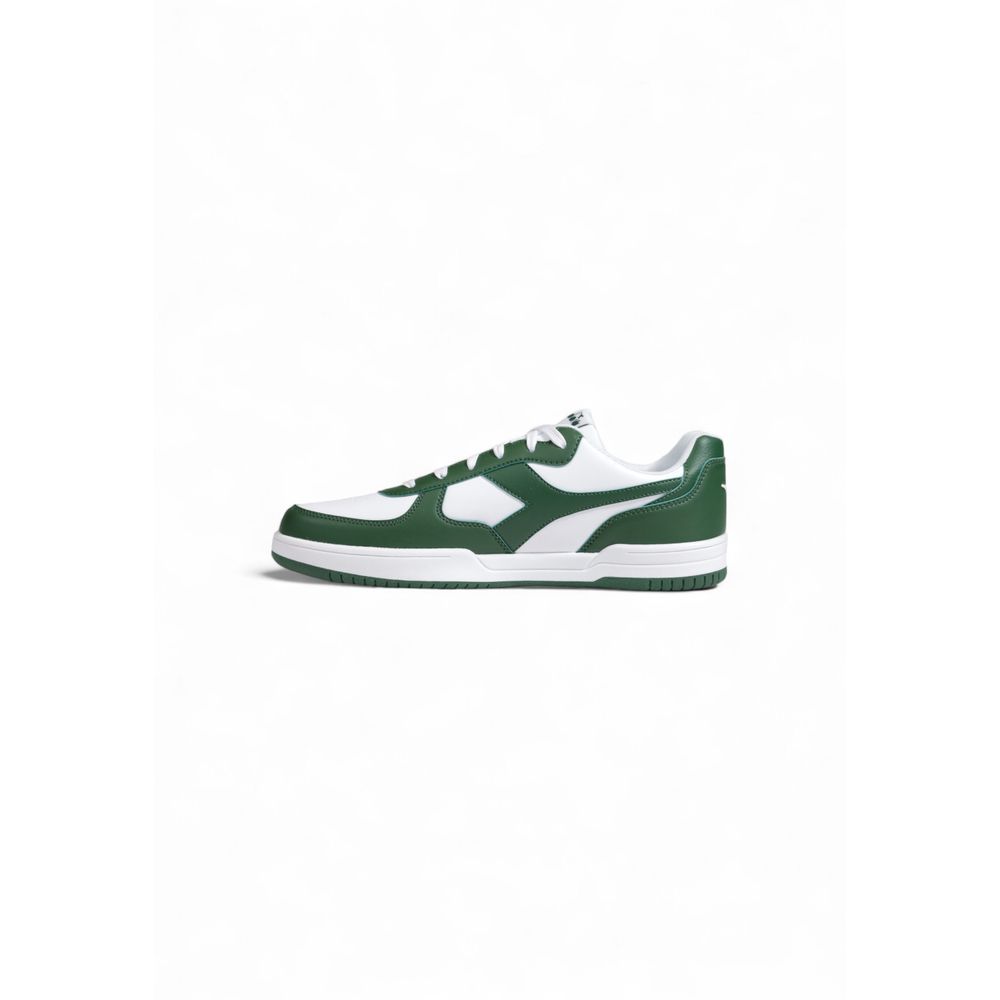 Diadora Green Artificial Leather Men's Sneaker