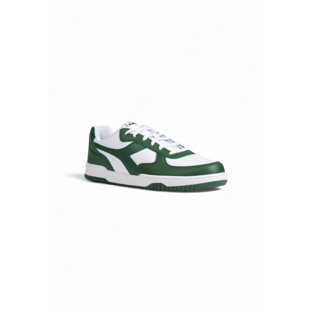Diadora Green Artificial Leather Men's Sneaker