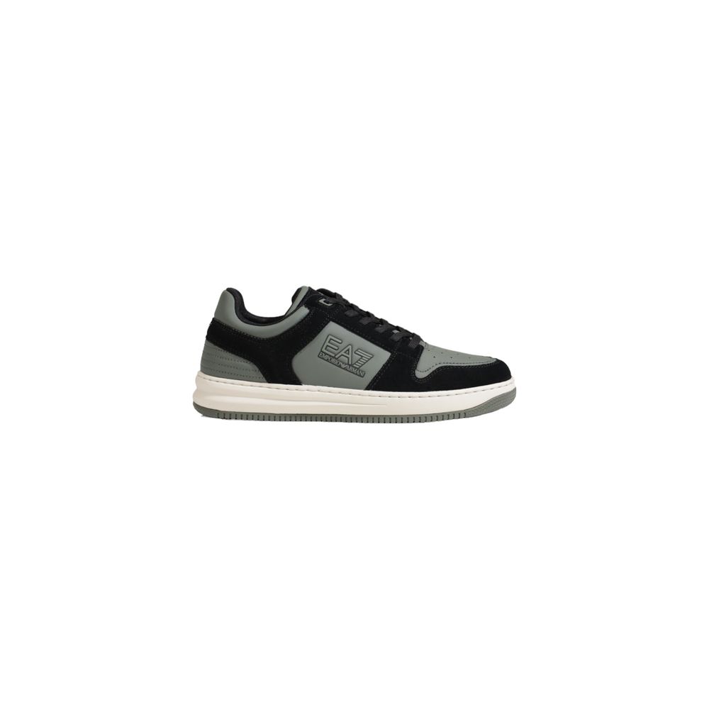 EA7 Emporio Armani Green Polyester Men's Sneaker