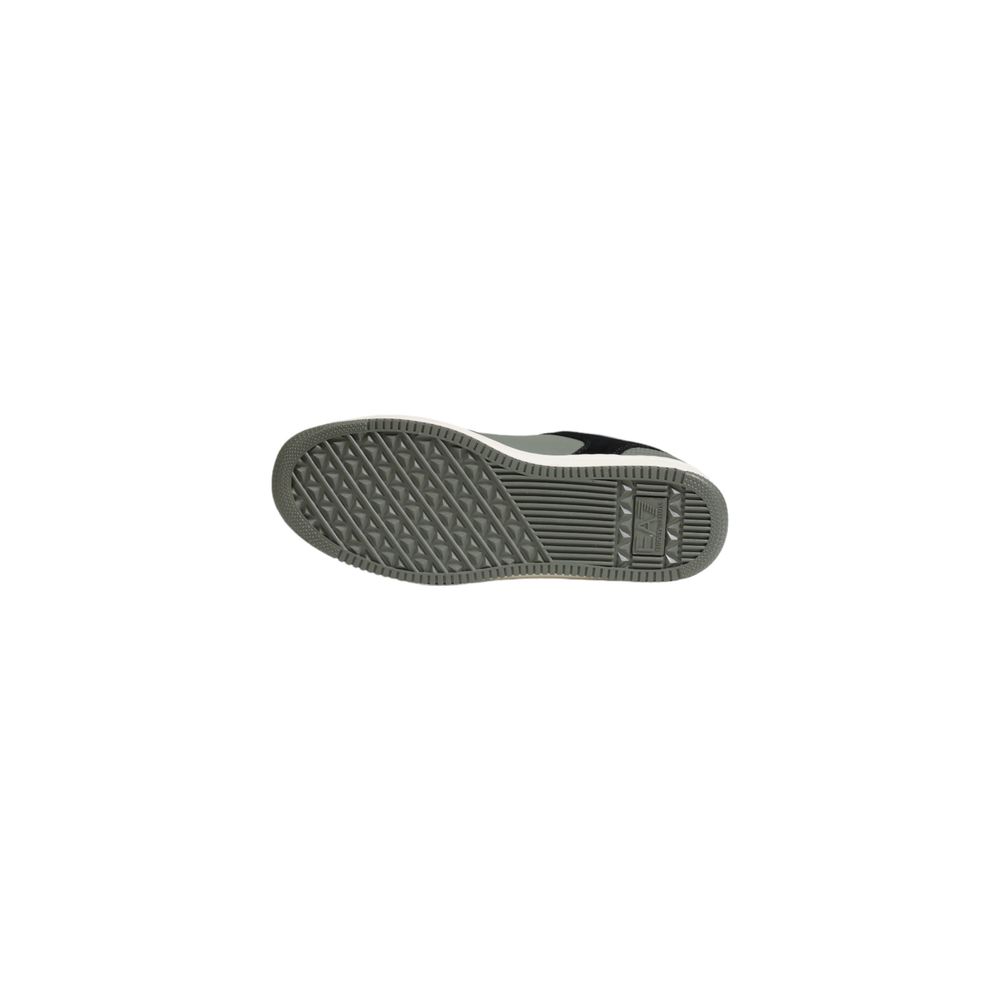 EA7 Emporio Armani Green Polyester Men's Sneaker