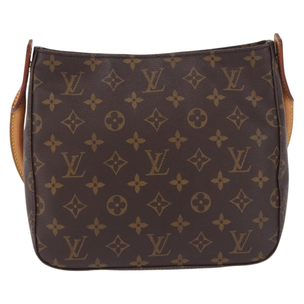 Louis Vuitton Looping Monogram Canvas Brown Canvas Handbag (Pre-Owned)