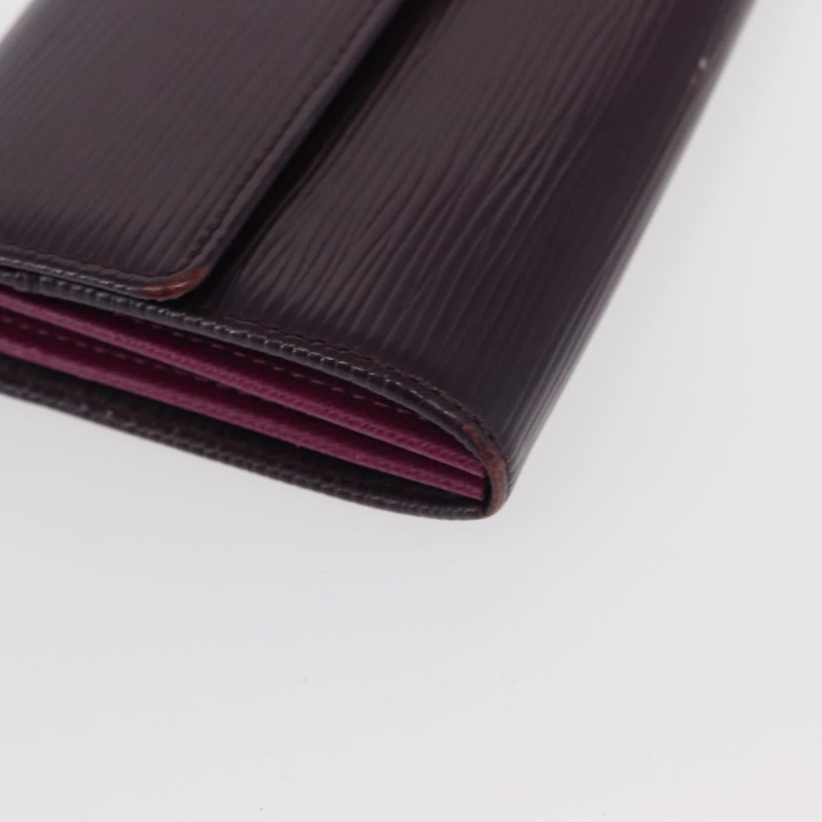 Louis Vuitton Vintage Sarah Epi Leather Purple Leather Wallets Accessory (Pre-Owned)