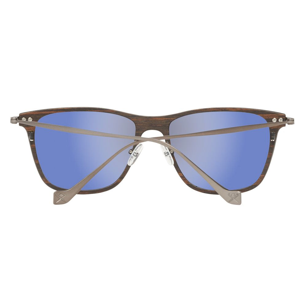 Hackett Gray Metal Metal Metal Men's Sunglasses