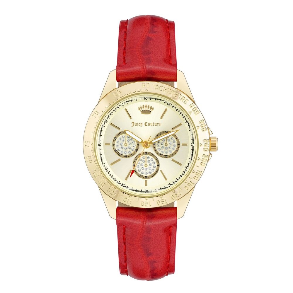 Juicy Couture Red Polipriel Women's Watch