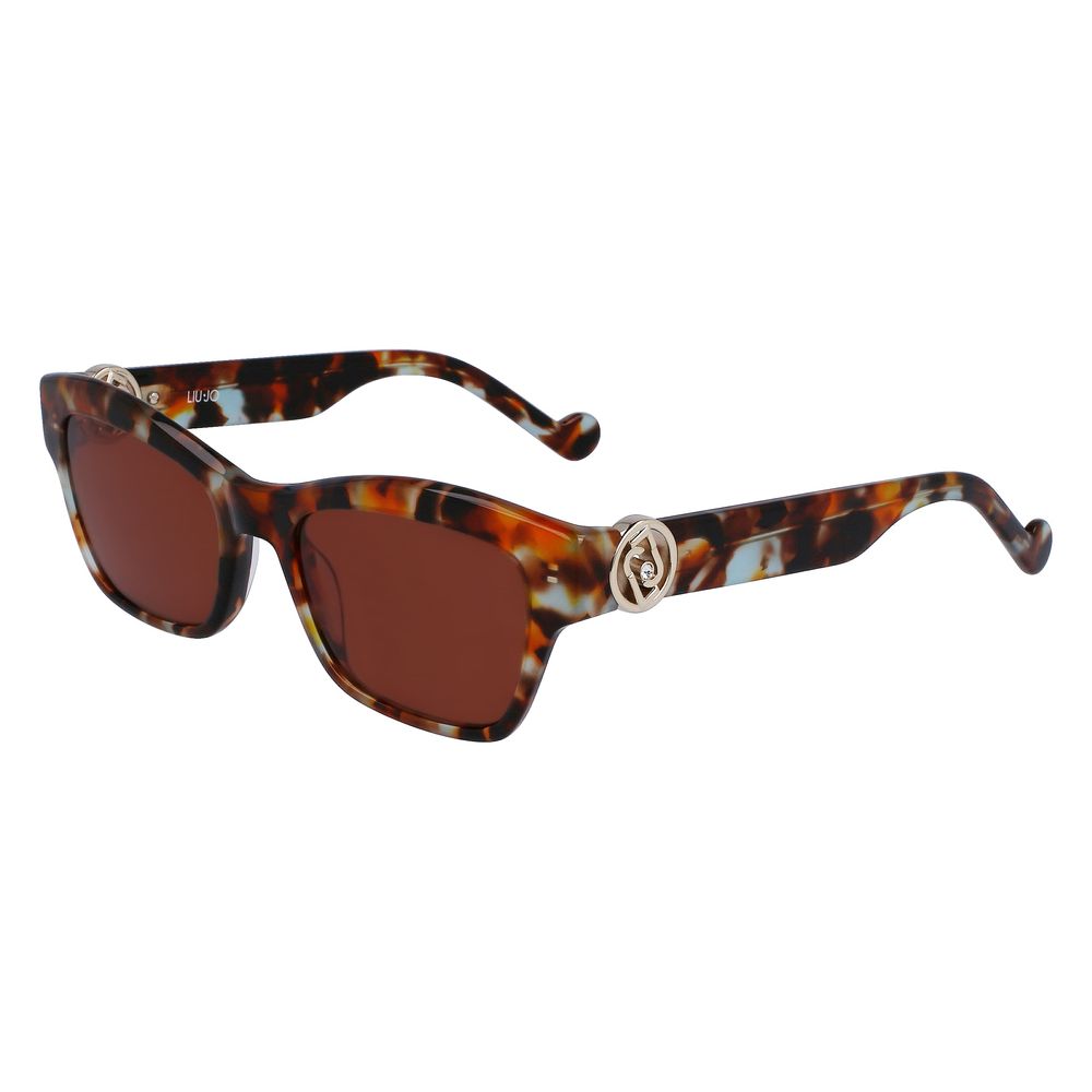 Liu Jo Brown Acetate Women's Sunglasses