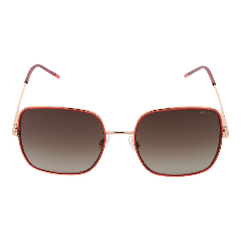 Hugo Boss Red Metal Women's Sunglasses