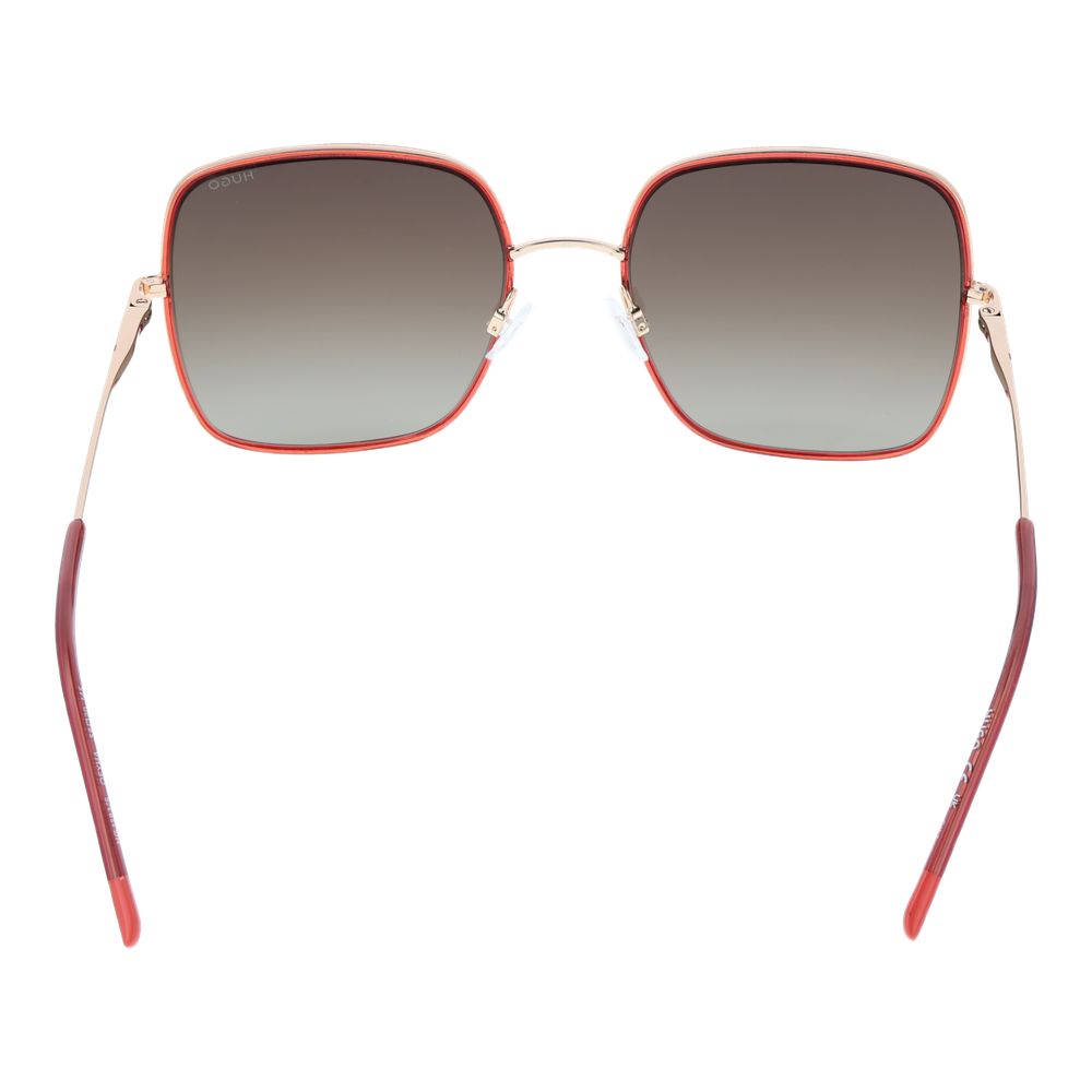Hugo Boss Red Metal Women's Sunglasses