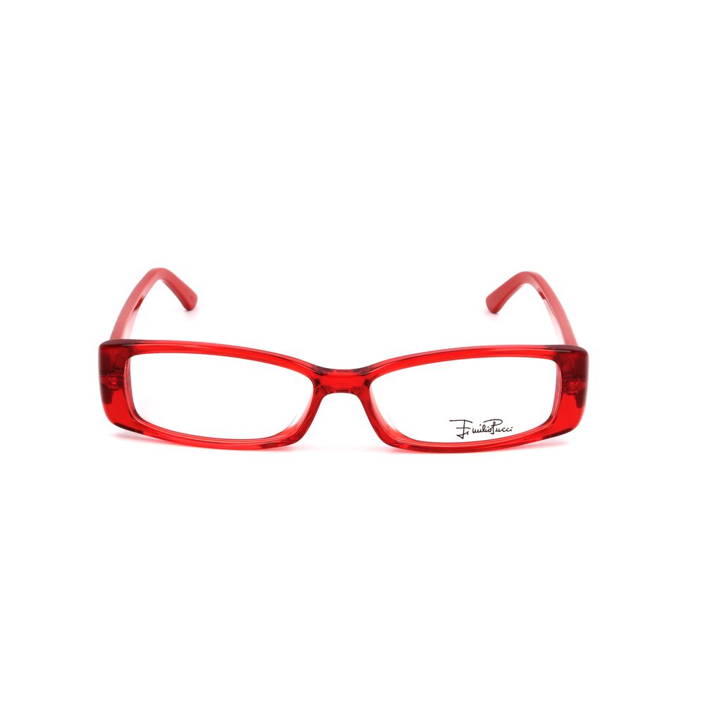Emilio Pucci Red Plastic Women's Frames