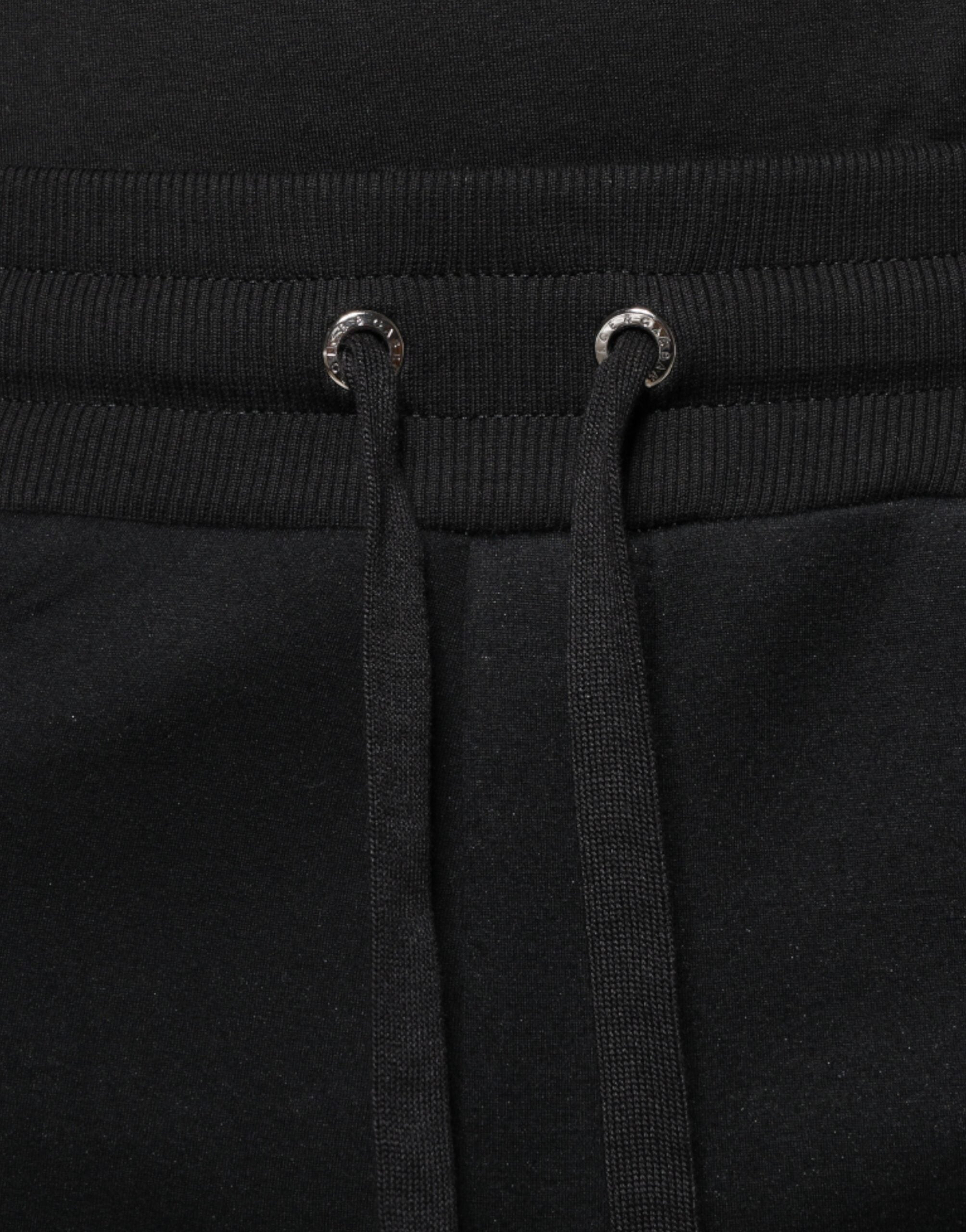 Dolce & Gabbana Black Modal DG Logo Jogger Men SweatMen's Men's Pants (Pre-Owned)