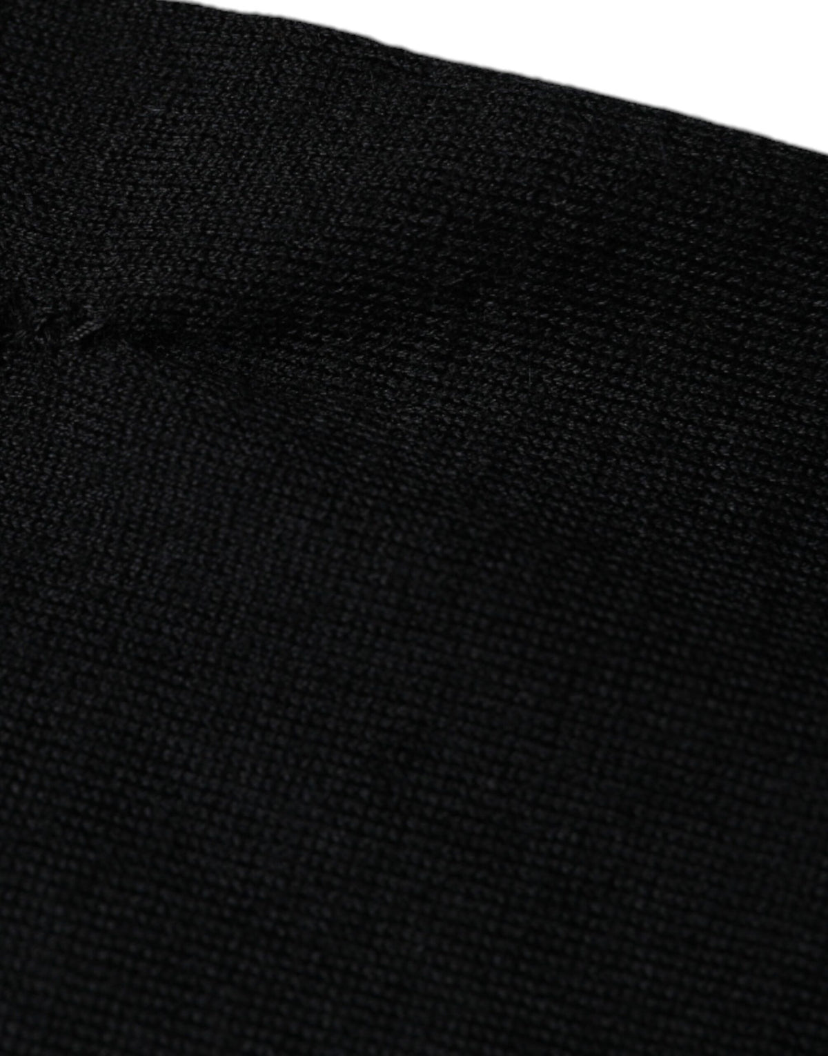 Dolce & Gabbana Black Cashmere Crew Neck Pullover Men's Sweater (Pre-Owned)