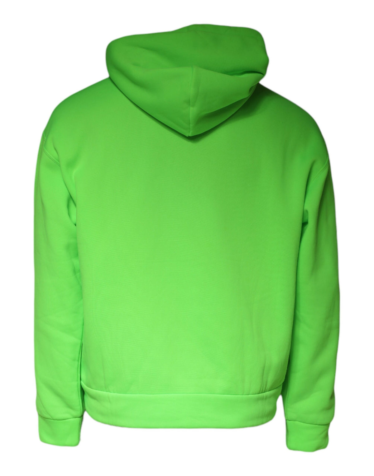 Dolce & Gabbana Green Logo Hooded Pullover Sweatshirt Men's Sweater (Pre-Owned)