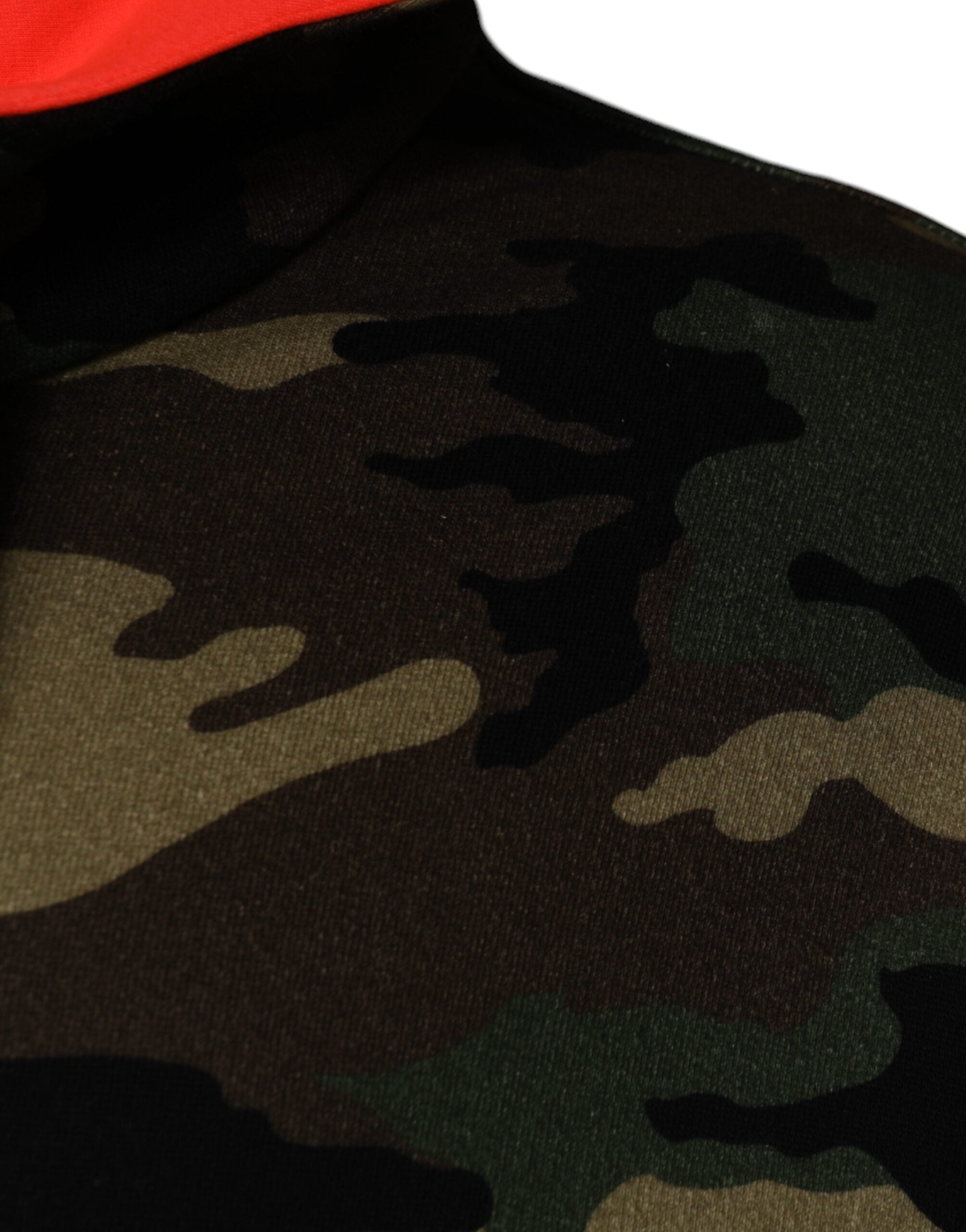 Dolce & Gabbana Multicolor Camouflage Hooded Men Sweatshirt Men's Sweater