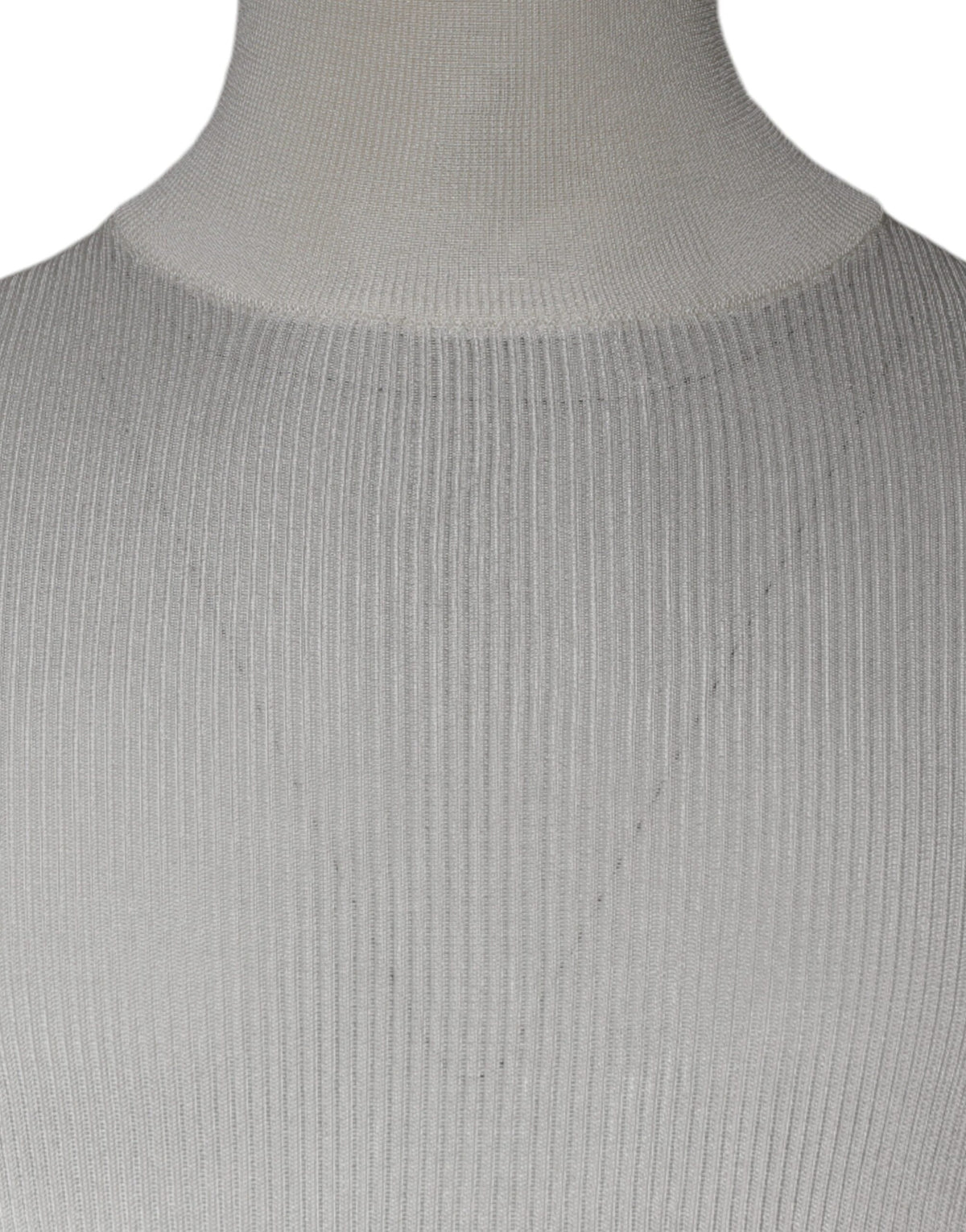 Dolce & Gabbana White Long Sleeve Turtleneck Men Pullover Men's Sweater (Pre-Owned)