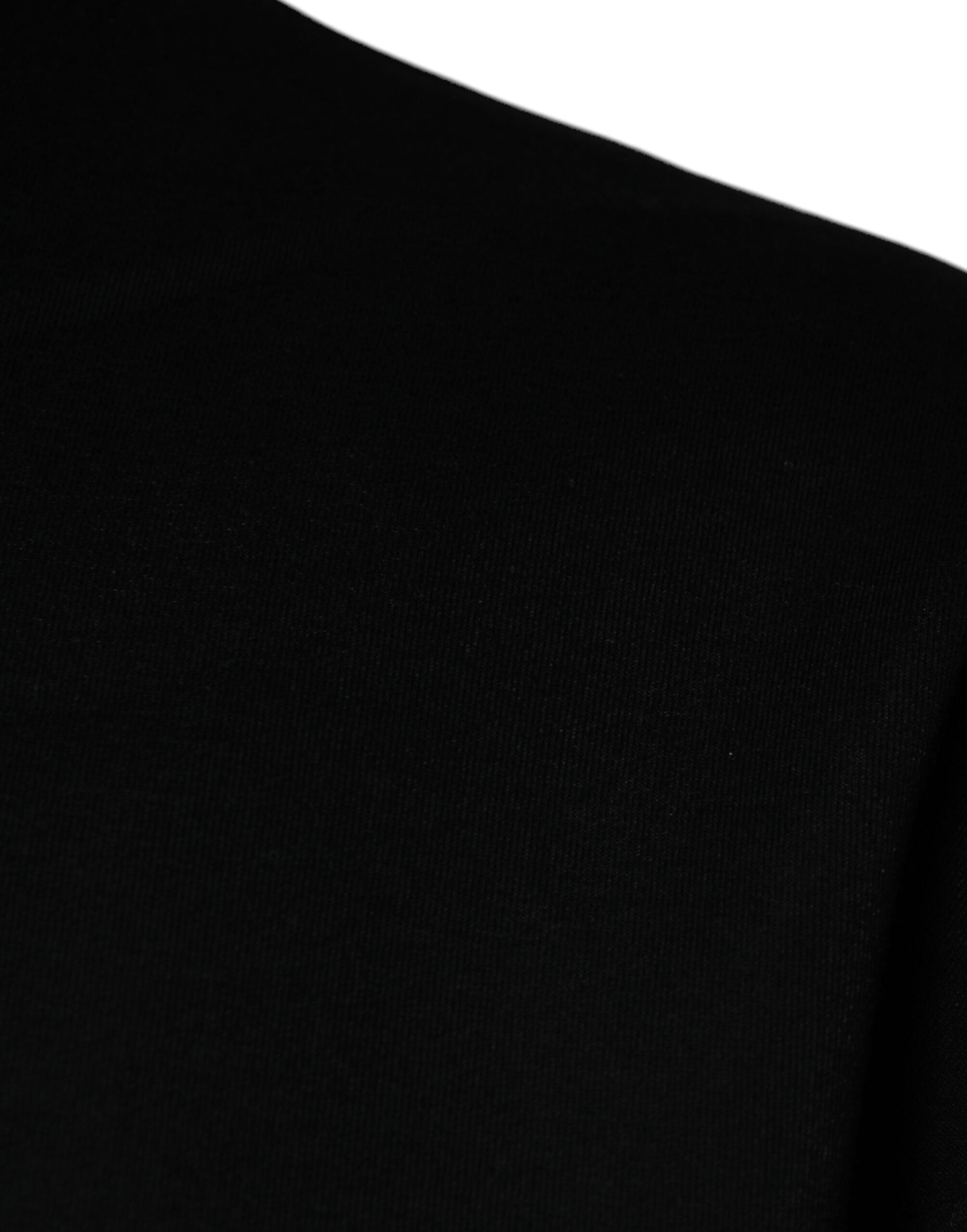 Dolce & Gabbana Black DG Logo Cotton Men Sweatshirt Men's Sweater (Pre-Owned)