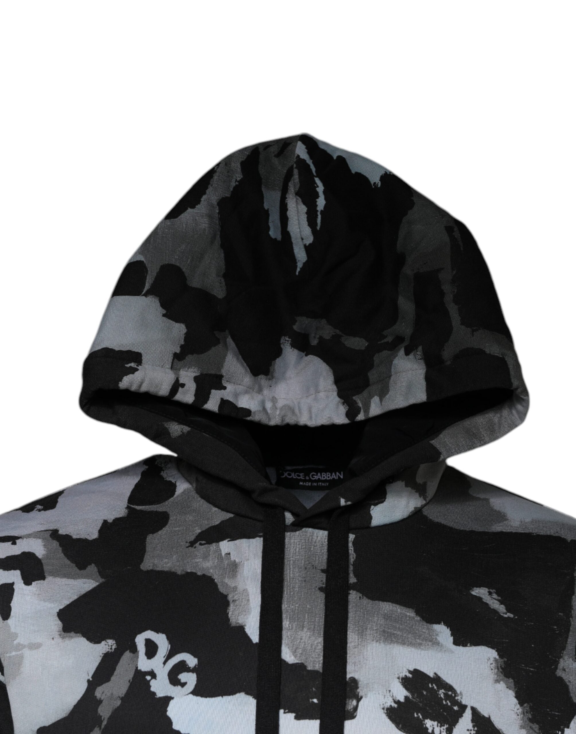 Dolce & Gabbana Multicolor Camouflage Men Hooded Sweater Men's (Copy)