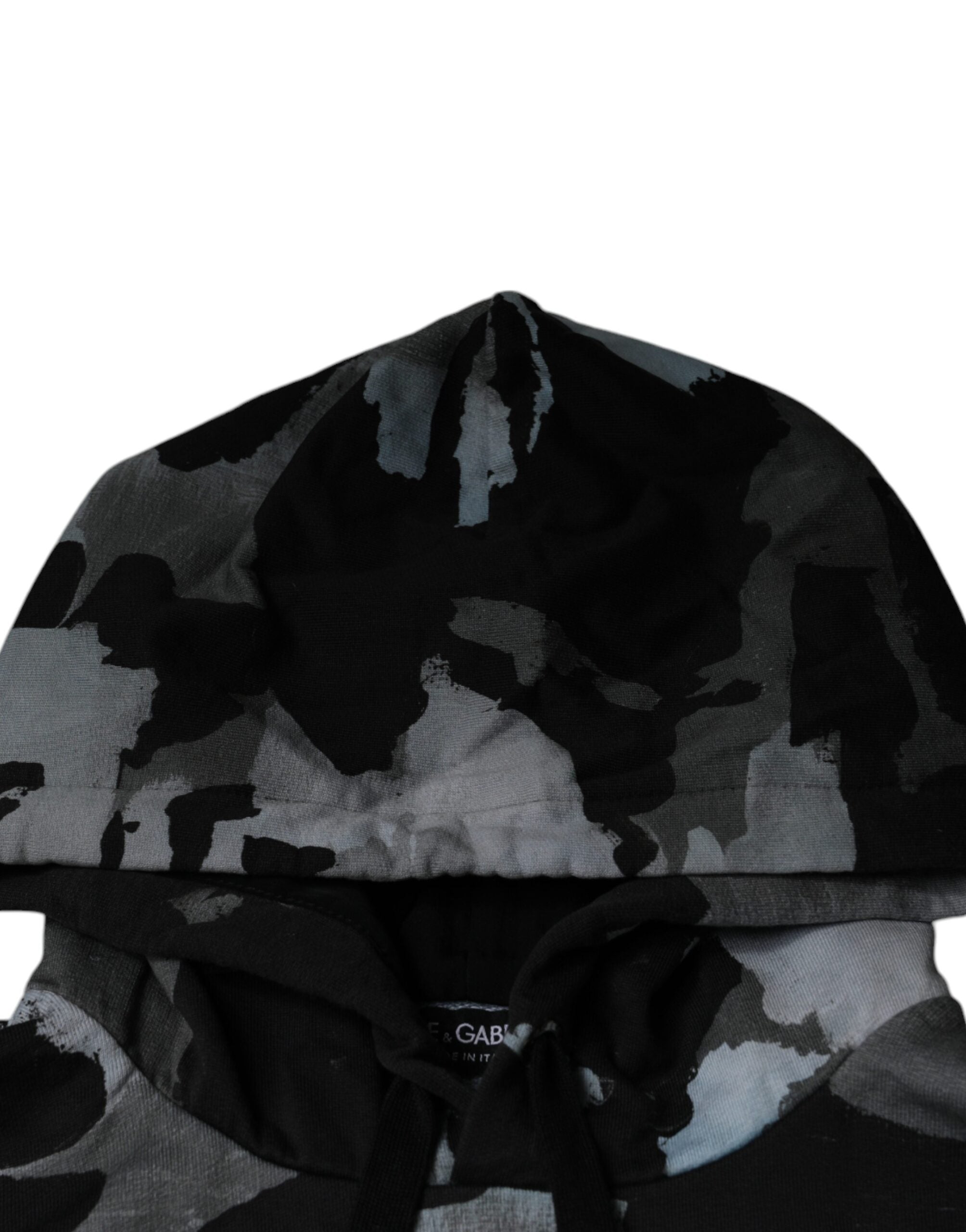 Dolce & Gabbana Multicolor Camouflage Men Hooded Sweater Men's (Copy)
