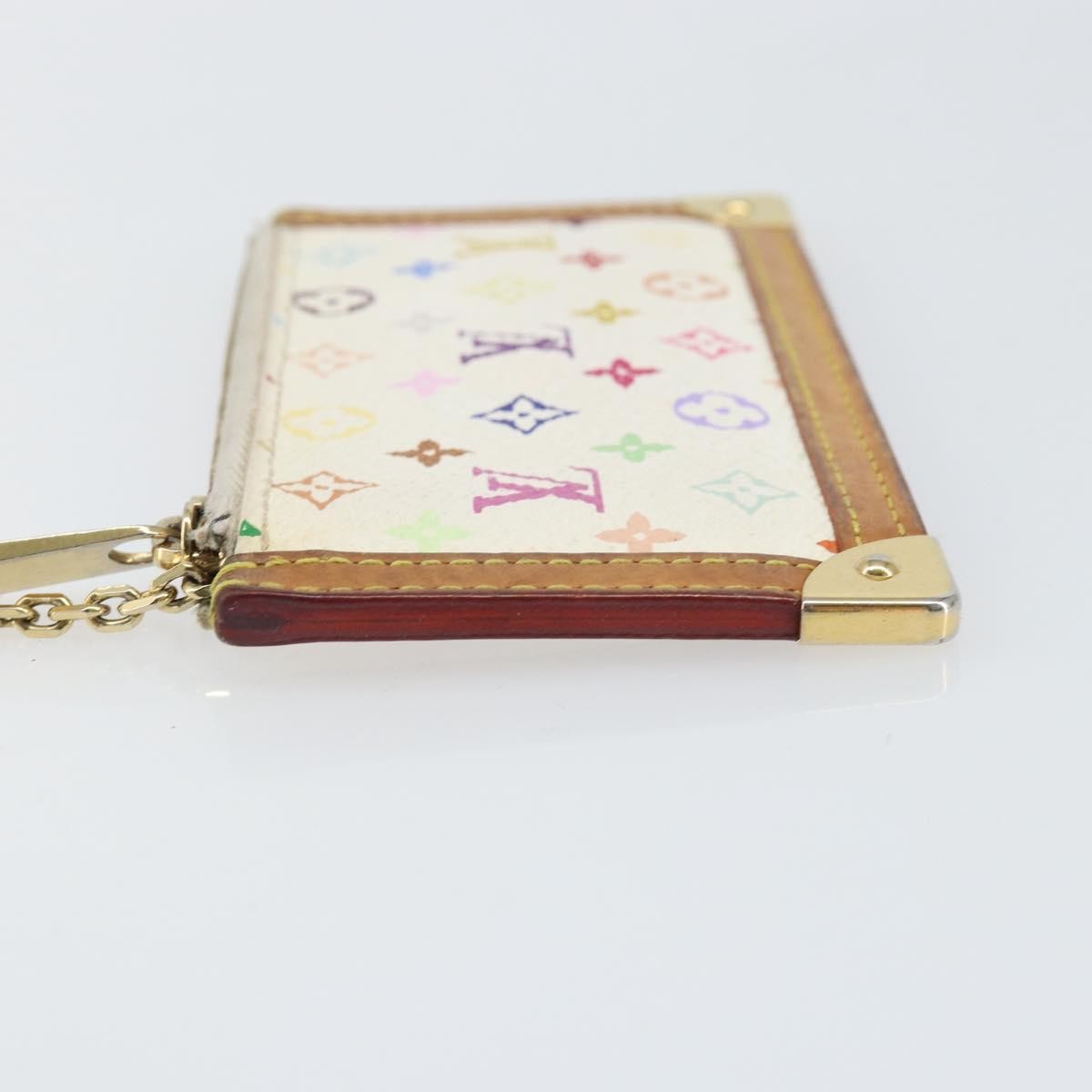 Louis Vuitton Pochette Clés Monogram Canvas Multicolour Canvas Wallets Accessory (Pre-Owned)
