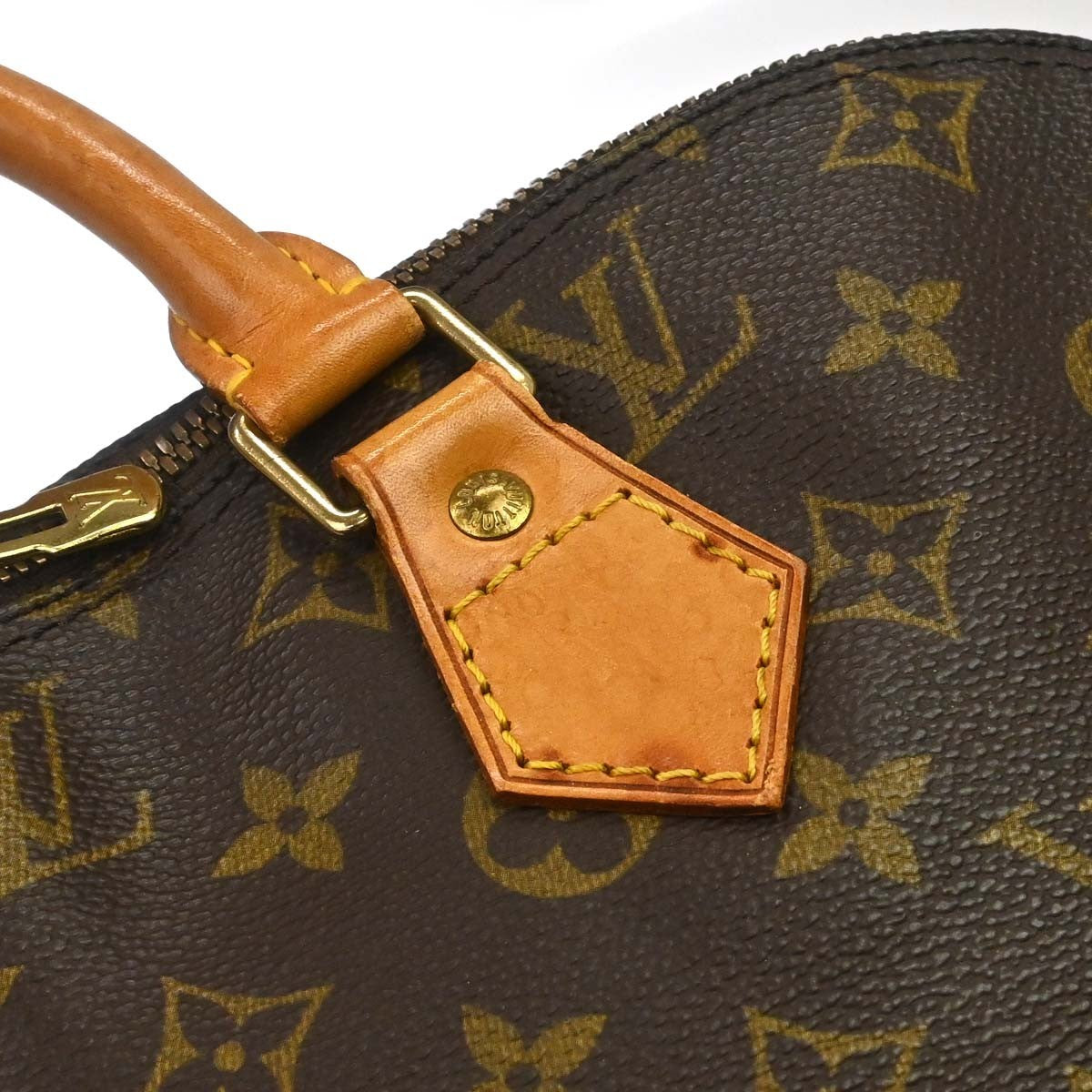 Louis Vuitton Alma Monogram Canvas Brown Canvas Handbag (Pre-Owned)