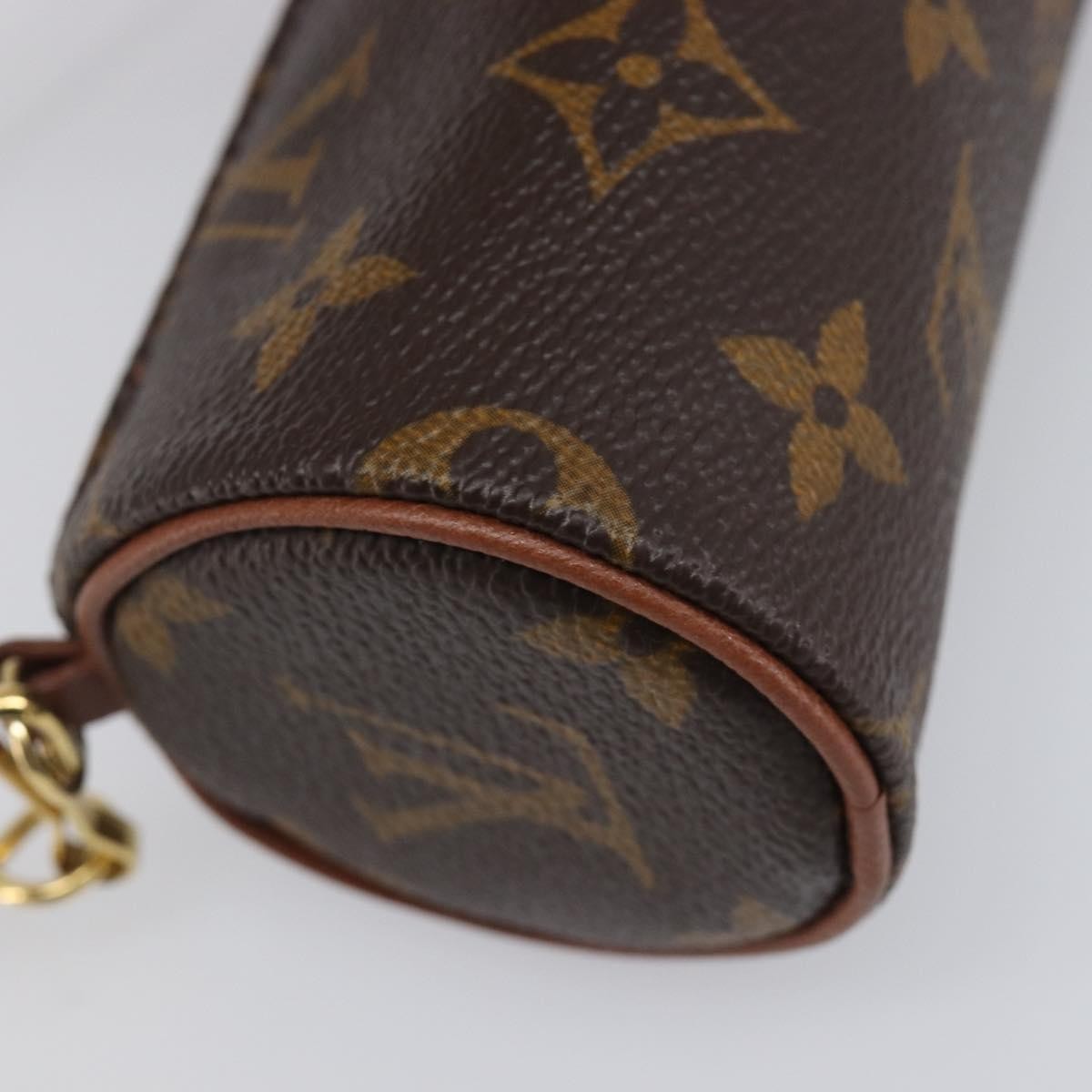 Louis Vuitton Papillon Pochette Monogram Canvas Brown Canvas Clutche & Pouche Bag (Pre-Owned)