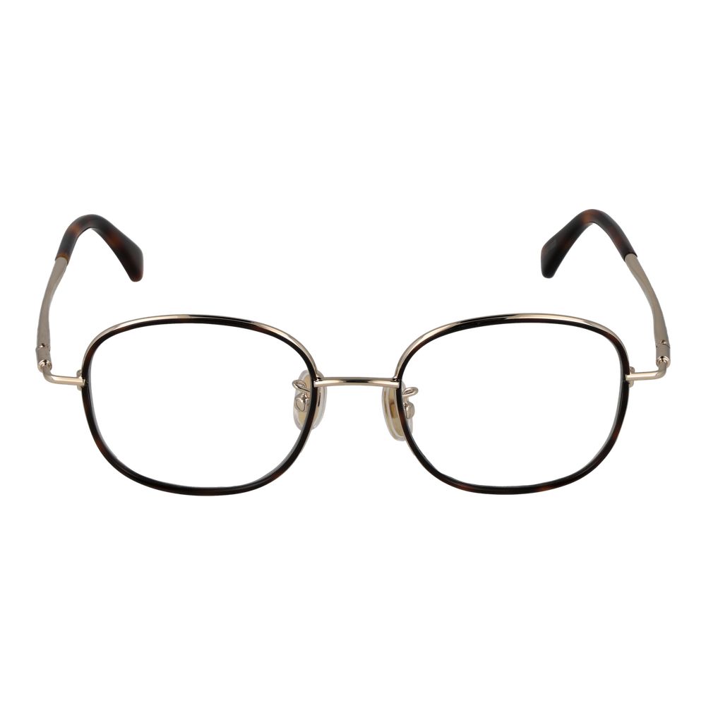 Max Mara Brown Metal Glasses Women's (Frames)