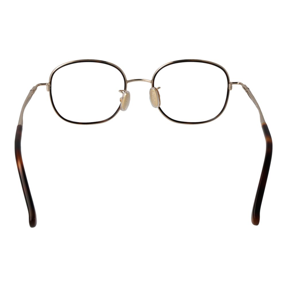 Max Mara Brown Metal Glasses Women's (Frames)
