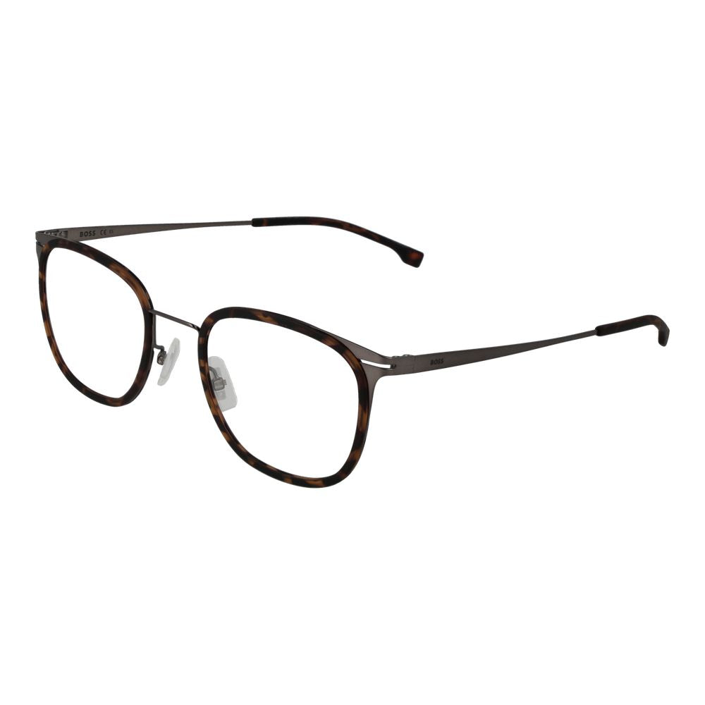 Hugo Boss Brown Stainless Steel Glasses Men's (Frames)
