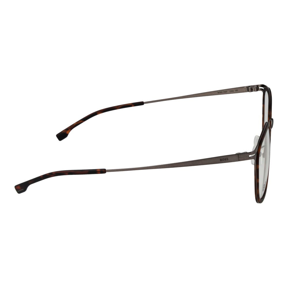 Hugo Boss Brown Stainless Steel Glasses Men's (Frames)