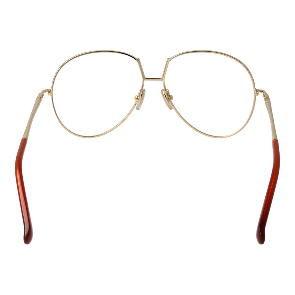 Max Mara Orange Metal Glasses Women's (Frames)