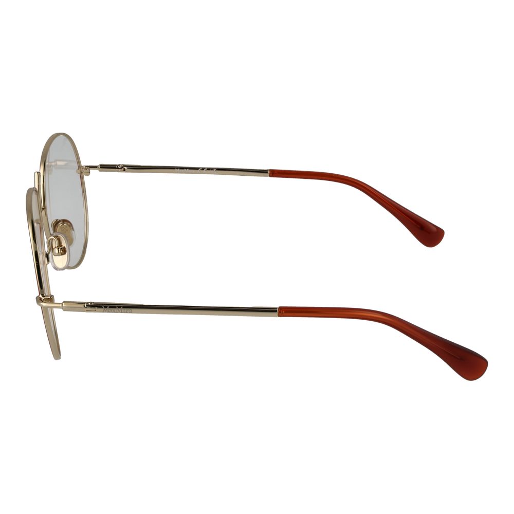 Max Mara Orange Metal Glasses Women's (Frames)