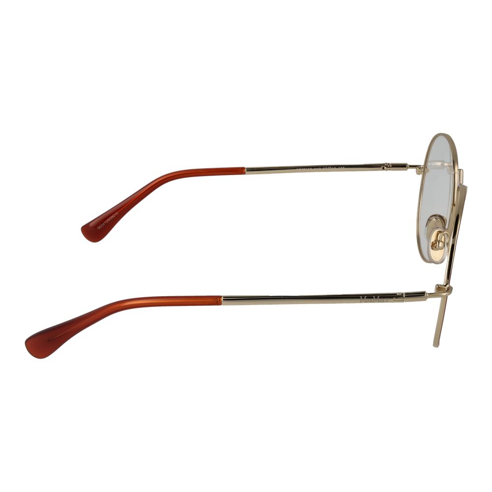 Max Mara Orange Metal Glasses Women's (Frames)