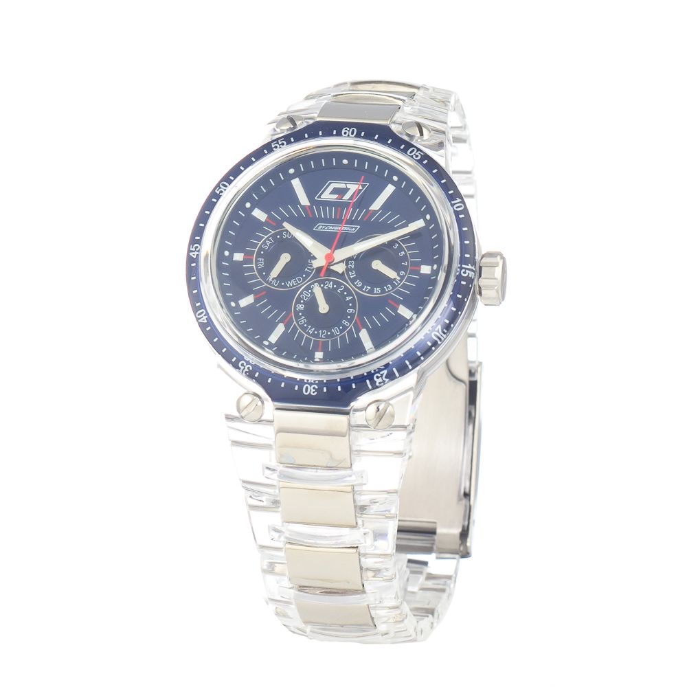 Chronotech Transparent Polycarbonate Men's Watch