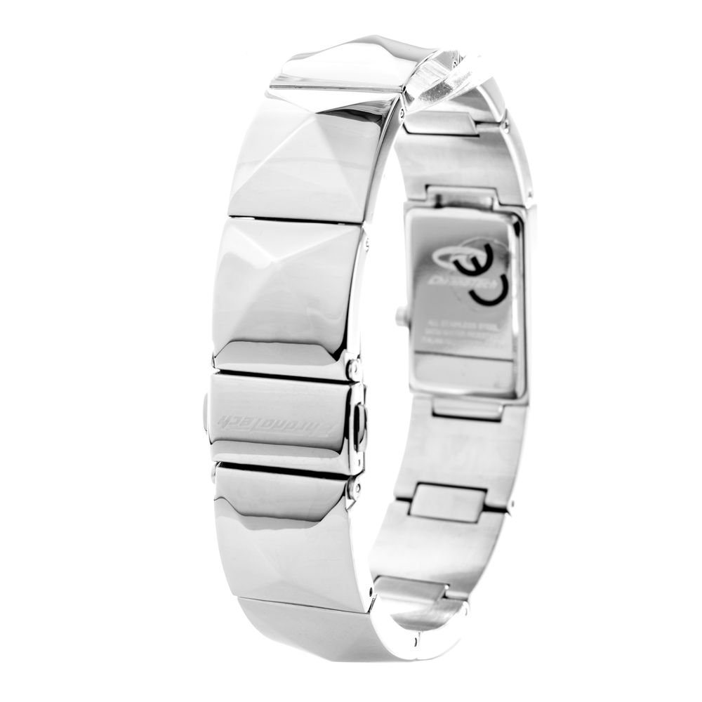 Chronotech Silver Steel Women's Watch