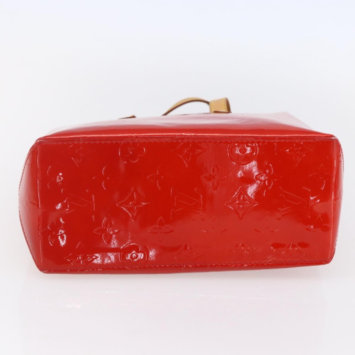 Louis Vuitton Reade Monogram Vernis Red Patent_Leather Handbag (Pre-Owned)