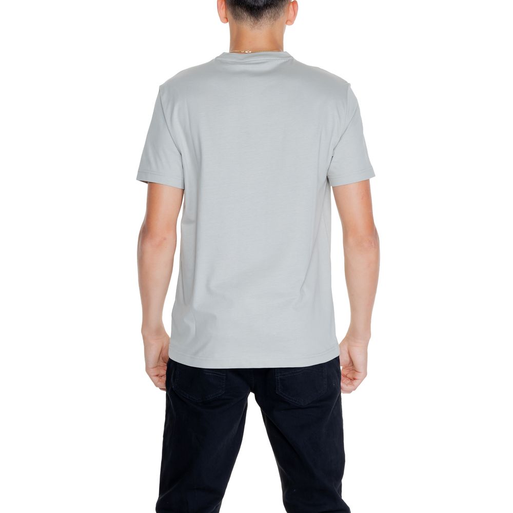 Calvin Klein Gray Cotton Men's T-Shirt