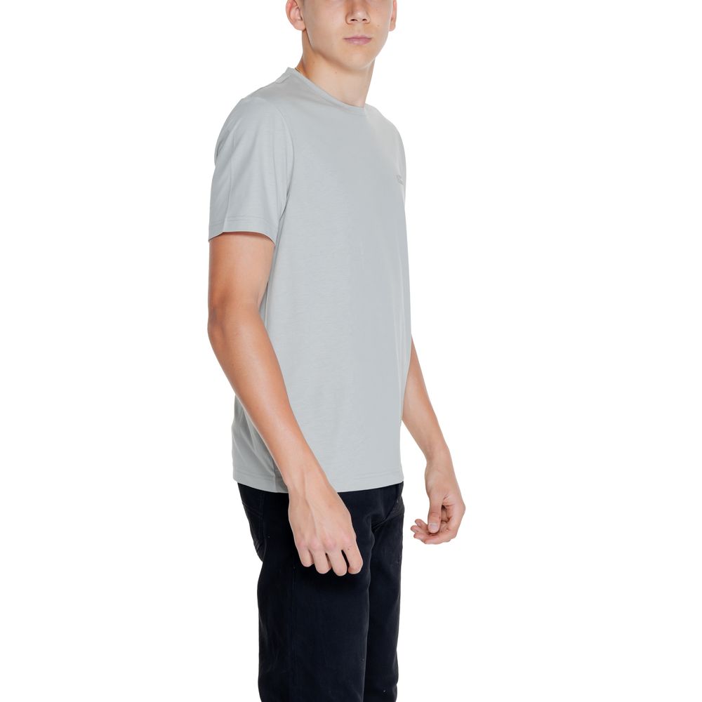 Calvin Klein Gray Cotton Men's T-Shirt
