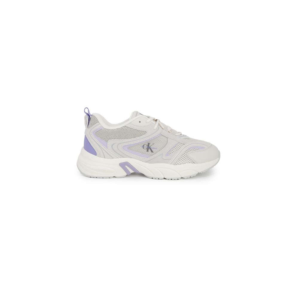 Calvin Klein Purple Leather Women's Sneaker