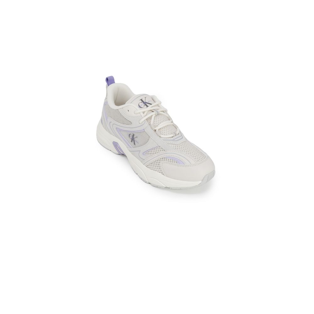 Calvin Klein Purple Leather Women's Sneaker