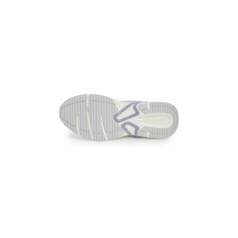 Calvin Klein Purple Leather Women's Sneaker