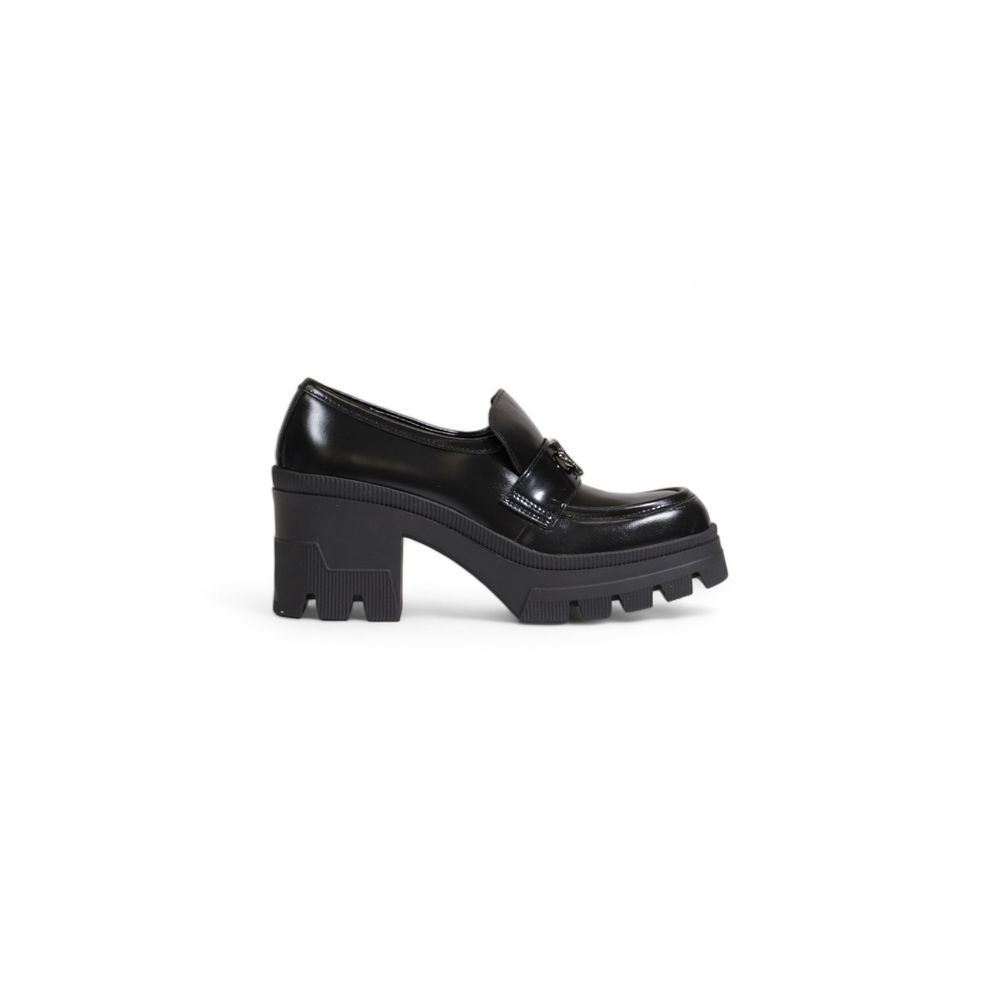 Calvin Klein Black Leather Women's Sandal