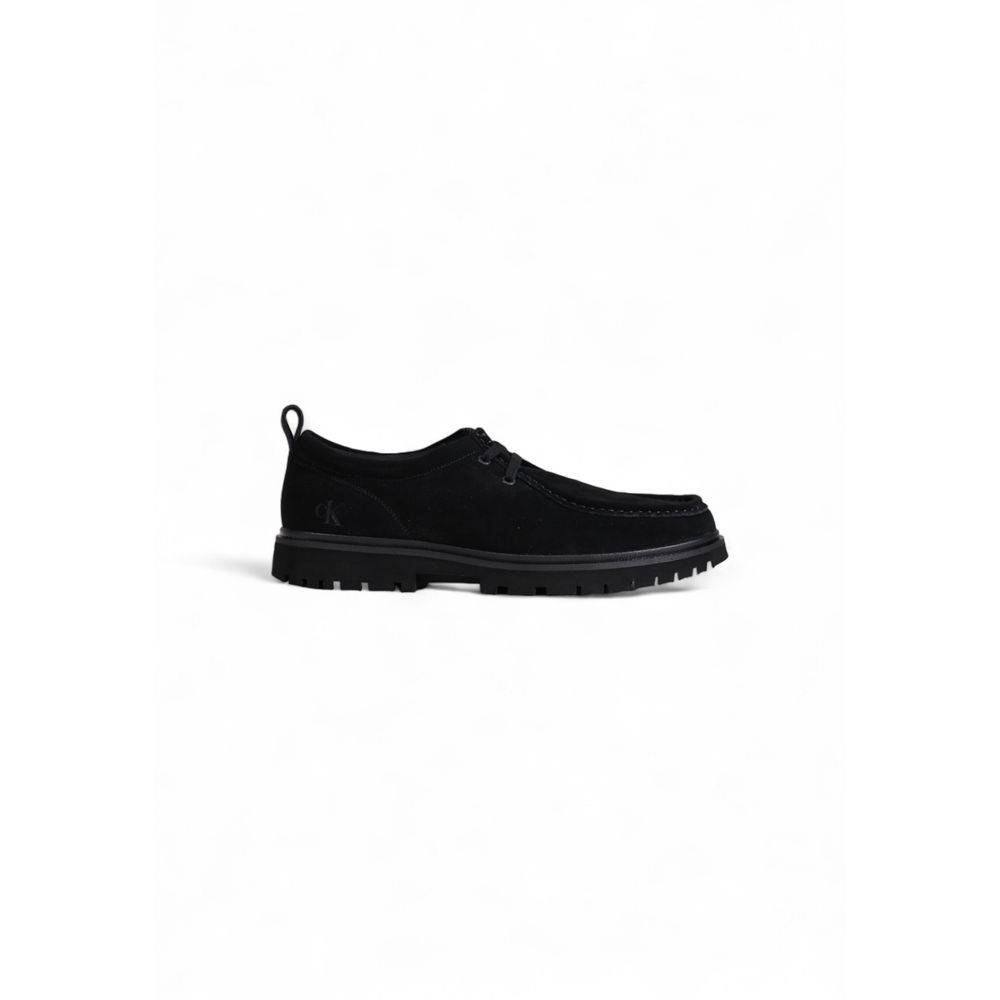 Calvin Klein Black Suede Leather Men's Casual