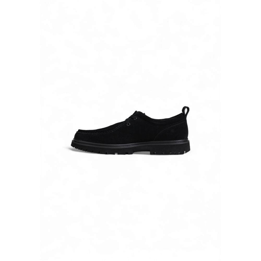 Calvin Klein Black Suede Leather Men's Casual