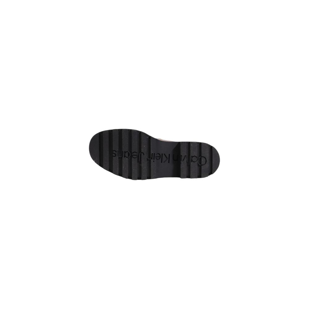 Calvin Klein Gray Recycled Polyester Women's Boot
