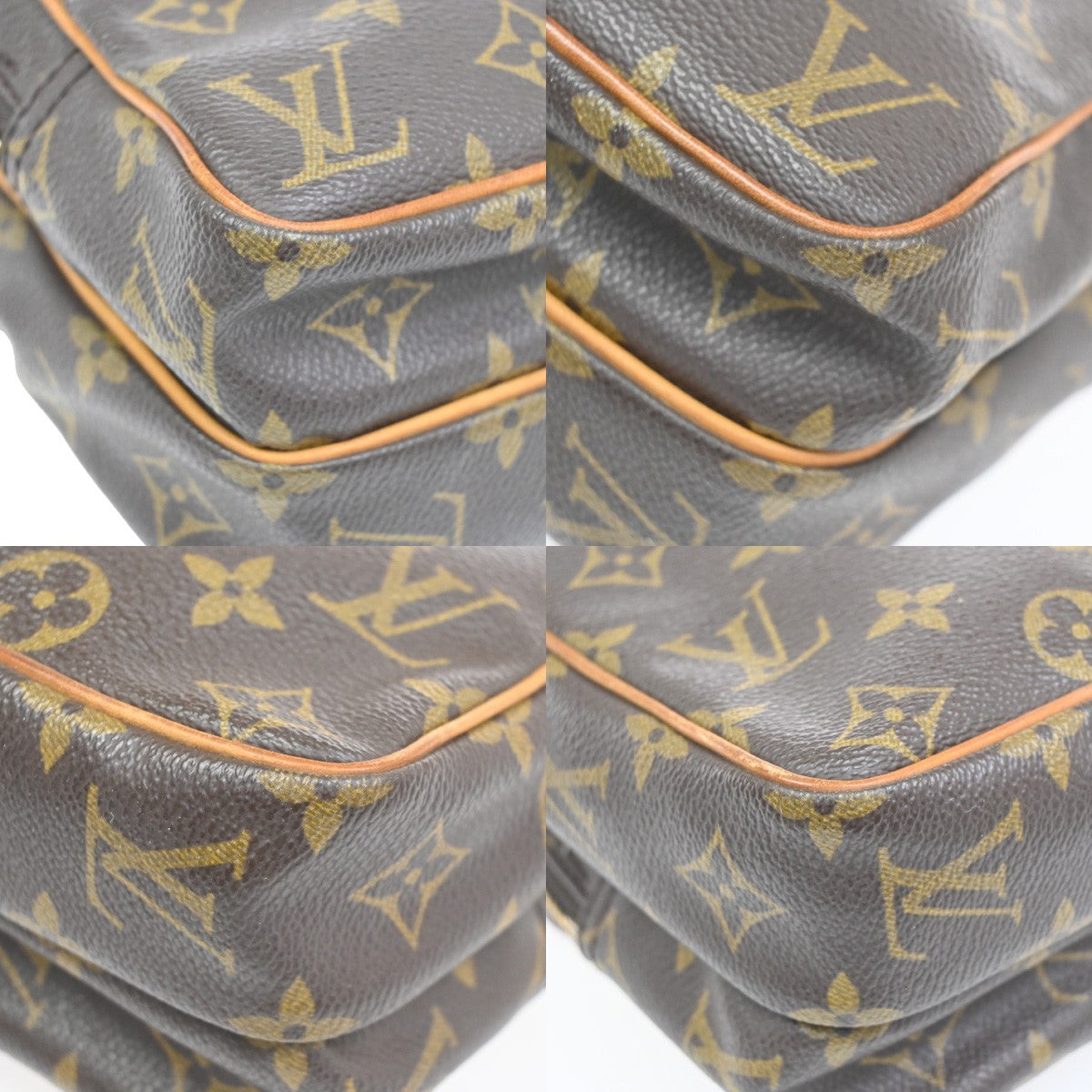Louis Vuitton Amazone Monogram Canvas Brown Canvas Shoulder Bag Bag (Pre-Owned)