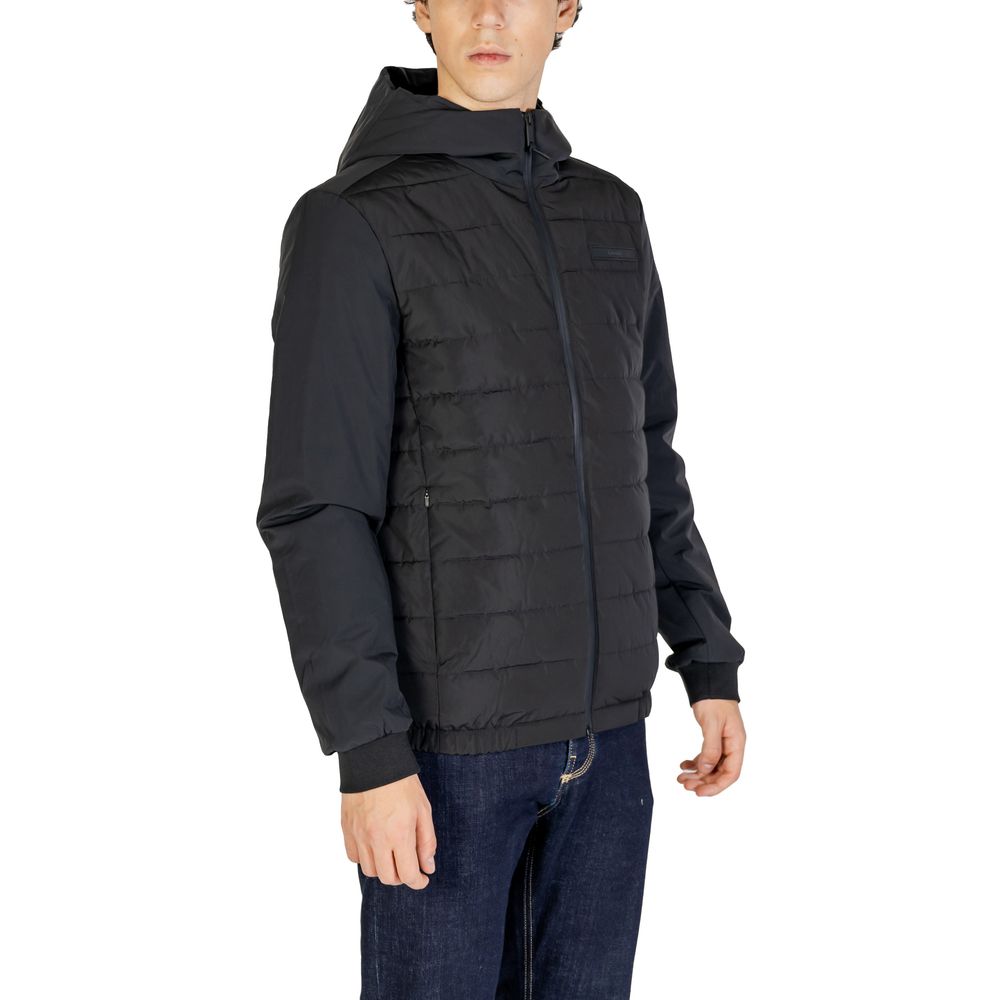 Calvin Klein Black Recycled Polyester Men's Jacket