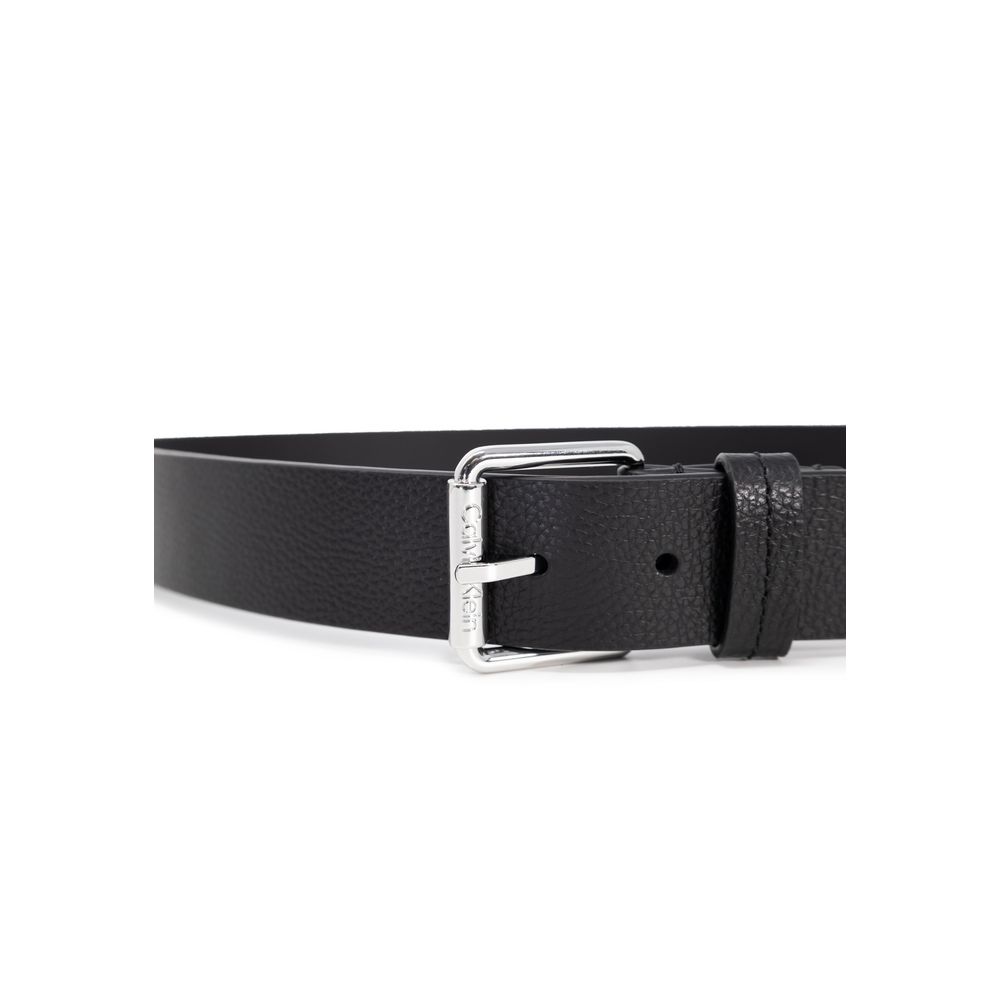 Calvin Klein Black Leather Men's Belt