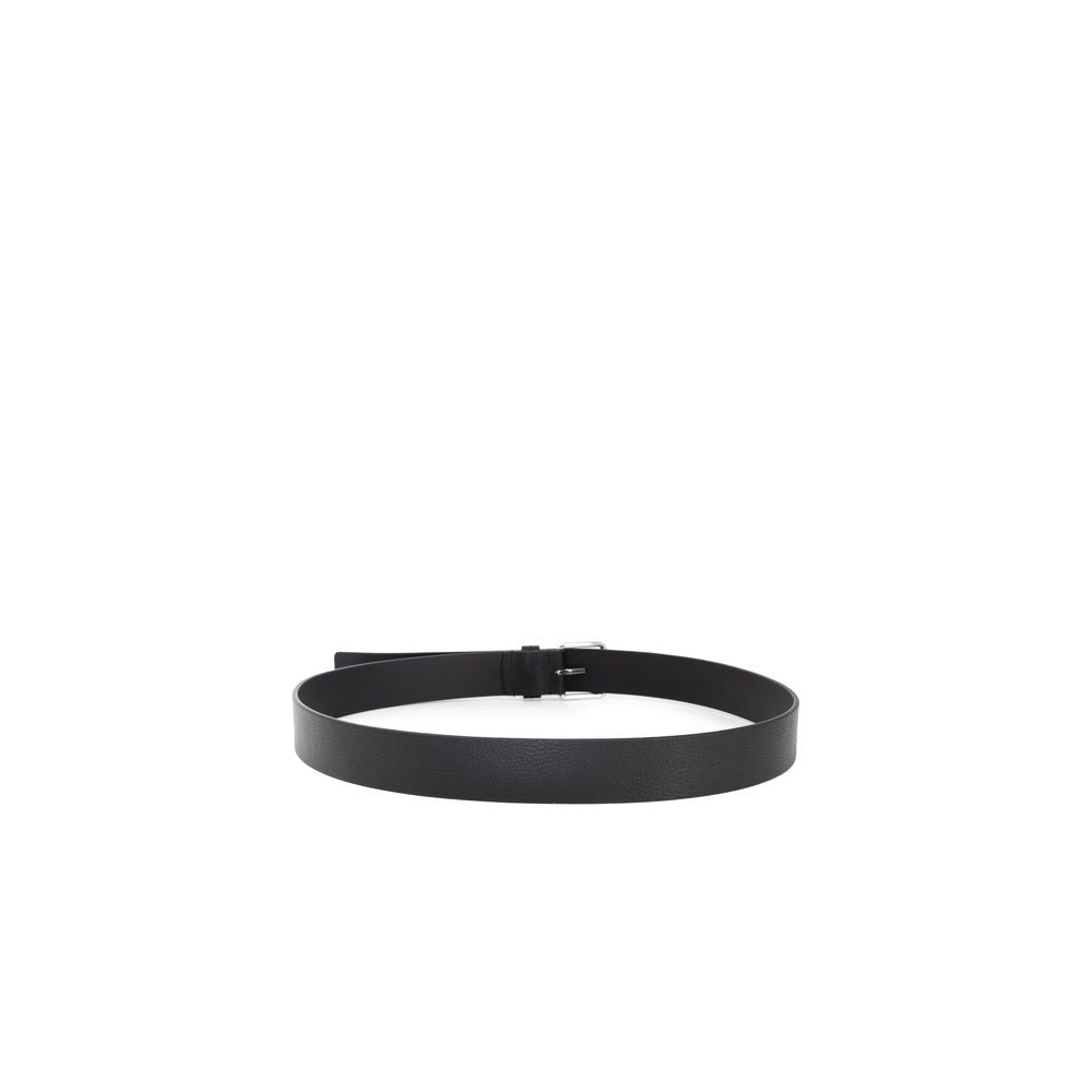 Calvin Klein Black Leather Men's Belt